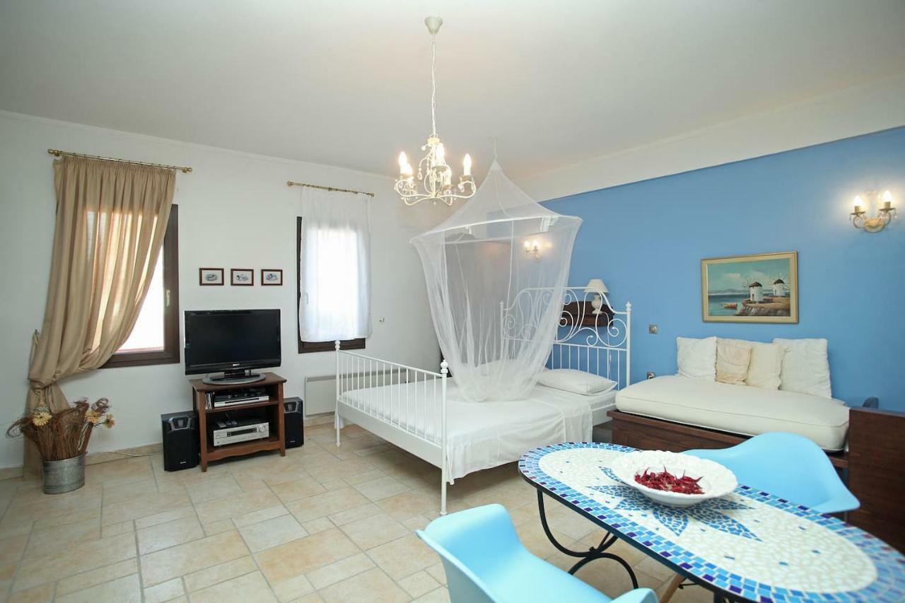 Beautiful Studio In Traditional Afytos Halkidiki-Uvc Sterilized Экстерьер фото