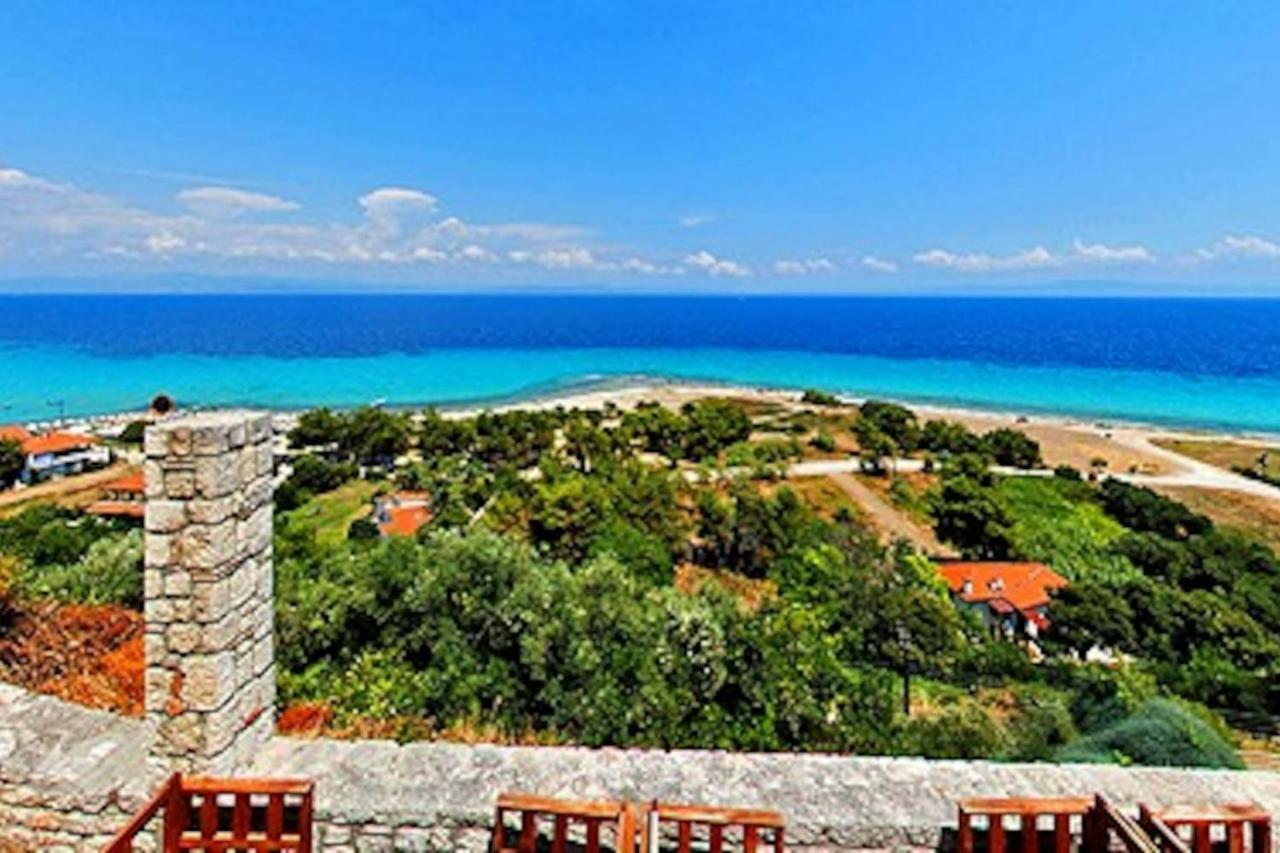 Beautiful Studio In Traditional Afytos Halkidiki-Uvc Sterilized Экстерьер фото