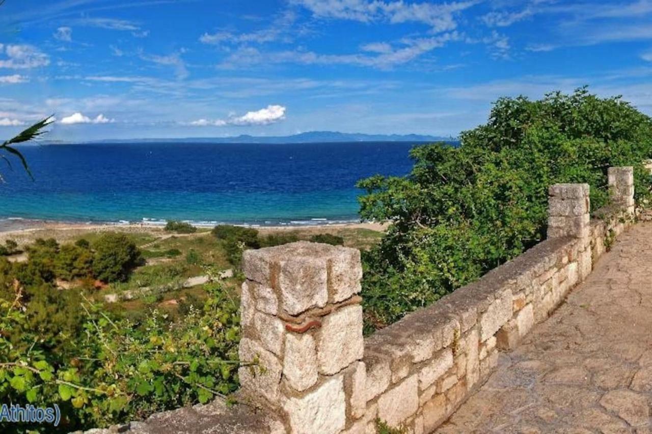 Beautiful Studio In Traditional Afytos Halkidiki-Uvc Sterilized Экстерьер фото